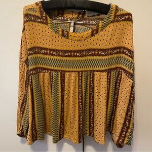 Altar'd State Boho Cropped Top‎